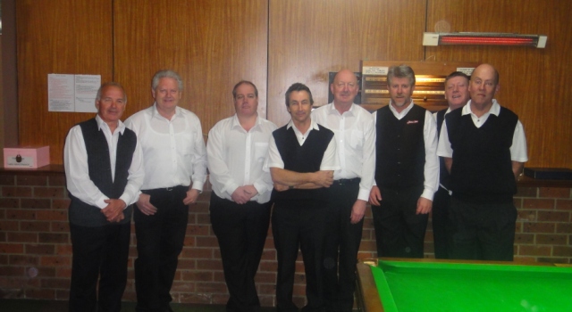 Quarter Finals 2010 - Graeme Pickett, Terry Adams, Andrew Saltmarsh, Keith Coomber, John Fraser, Gary Bjarnoe-Elliott, Peter Donati, Adrian White