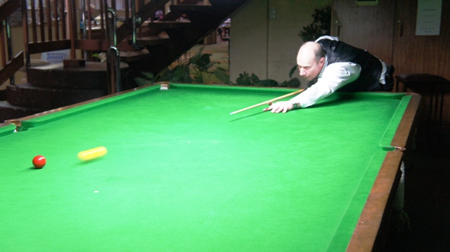 Barry Glover - 2011 NTB&SA A Reserve Billiards Runner Up