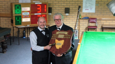 Les Higgins - 2011 State Billiards Champion